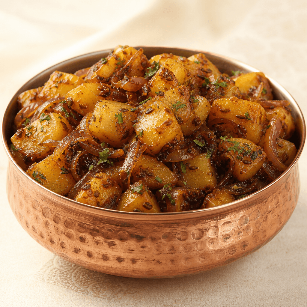 Aloo Pyaz Dry