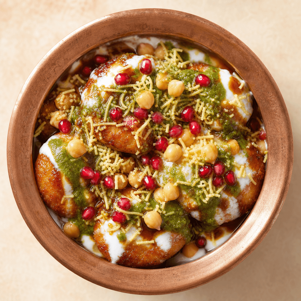 Aloo Tikki Chaat