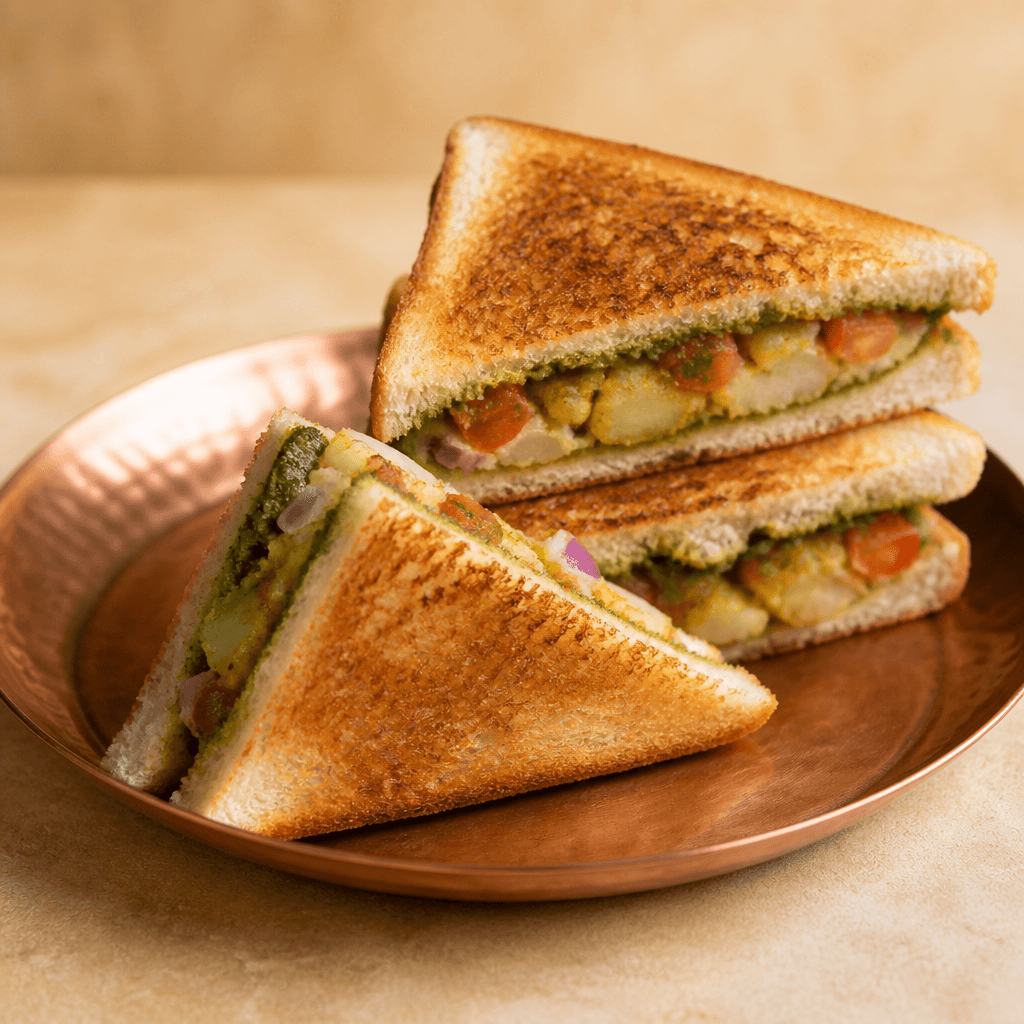 Aloo Toast Sandwich