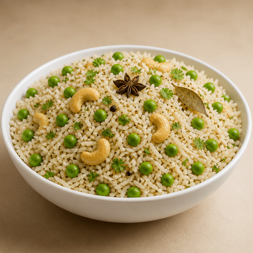 Pulav - Matar & Dry Fruits