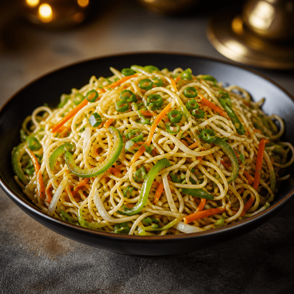 Veg Hakka Noodles