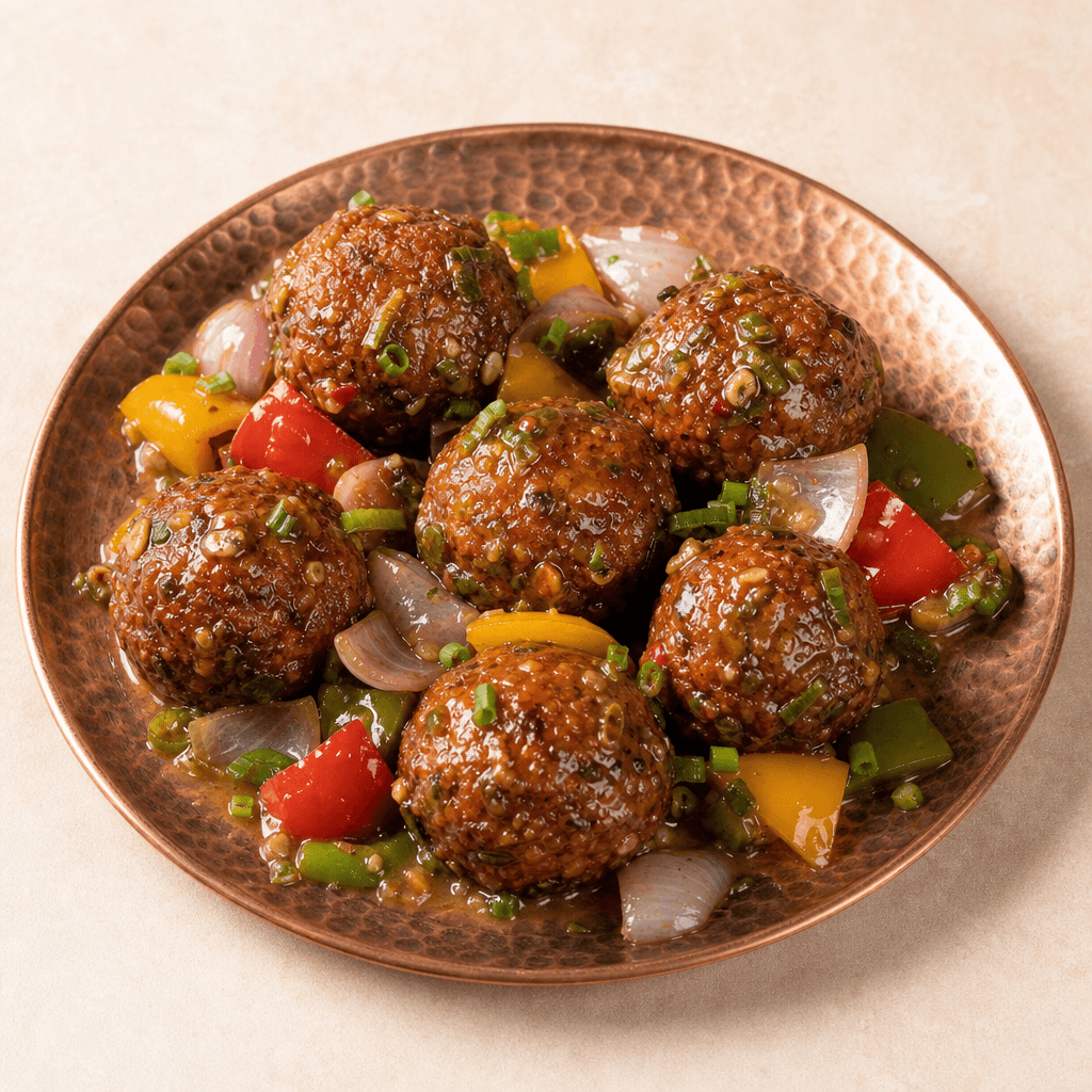 Veg Manchurian- Gravy